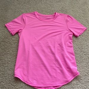 lululemon sonic pink loose shirt